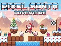 खेल Pixel Santa Adventure