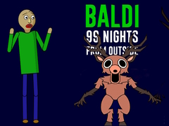 खेल Baldi 99 Nights from Outside
