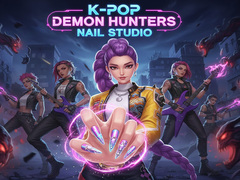 खेल K-Pop Demon Hunters Nail Studio