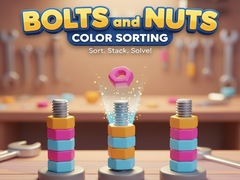 खेल Bolts and Nuts Color Sorting