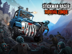 खेल Stickman Racer Survival Zombie