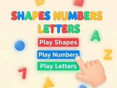 खेल Shapes Numbers Letters