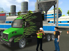 खेल Offroad Oil Tanker Transporter Truck Simulator