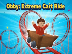 खेल Obby: Extreme Cart Ride