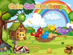 खेल Cute Cat Hut Escape