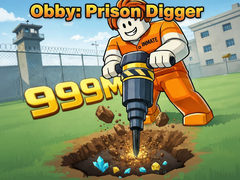 खेल Obby: Prison Digger