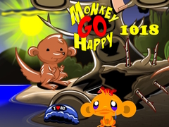 खेल Monkey Go Happy Stage 1018