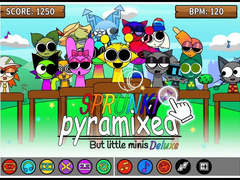 खेल Sprunki Pyramixed: But Little Minis Deluxe