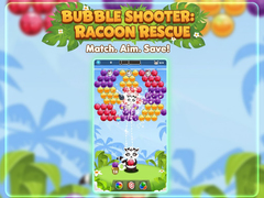 खेल Bubble Shooter Raccoon Rescue