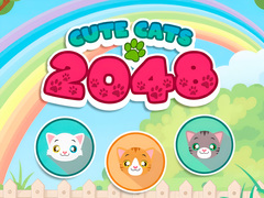 खेल Cute Cats 2048