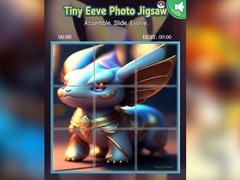 खेल Tiny Eevee Photo Jigsaw