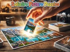खेल Solitaire Picture Puzzles