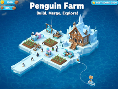 खेल Penguin Farm - Ice Merge