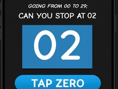 खेल Tap Zero