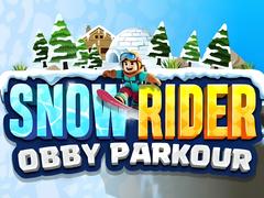खेल Snow Rider Obby Parkour
