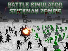 खेल Battle Simulator Stickman Zombie