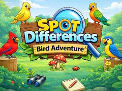 खेल Spot Differences Bird Adventure