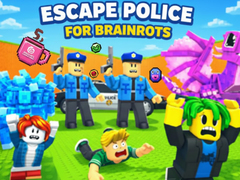 खेल Escape Police for Brainrots