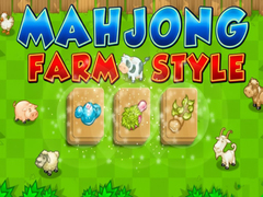 खेल Mahjong Farm Style