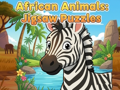 खेल African Animals: Jigsaw Puzzles