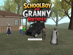 खेल Schoolboy and Granny: Birthday