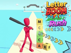 खेल Letter Boom Blast Rush