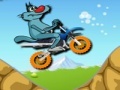 खेल Oggy And The Cockroaches Bike
