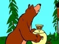 खेल Masha and the Bear: The tea from a samovar